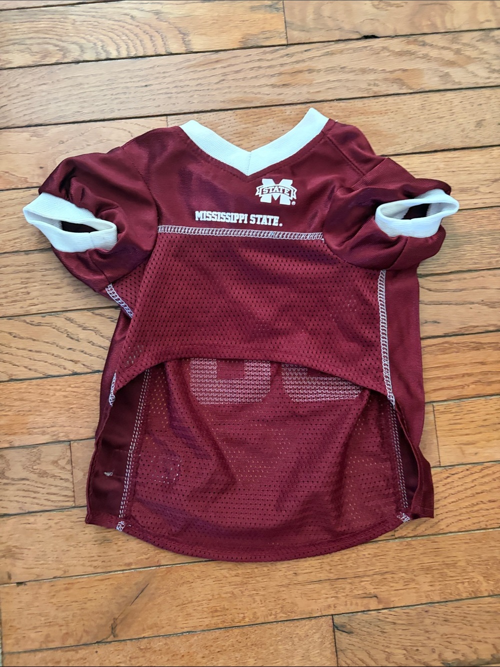 Mississippi State Maroon Football Dog  Jersey